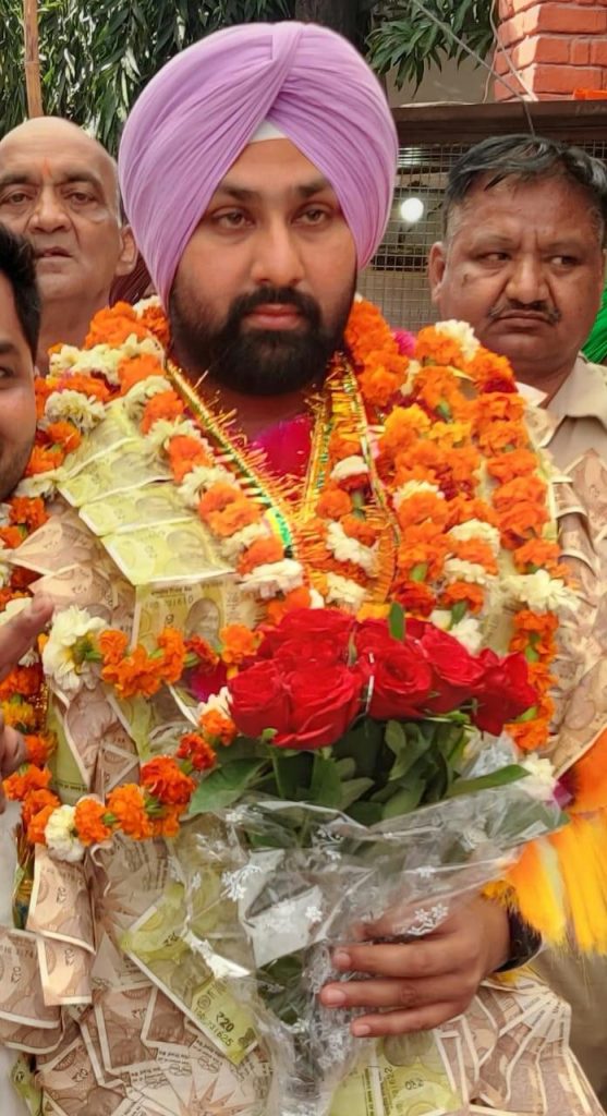 Baljeet Singh Pahra in office
